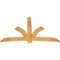 Ekena Millwork Davenport Rough Sawn Timber Gable Bracket, Western Red Cedar, 84"W x 53"H x 2"D x 6"F, 15/12 Pitch GBW084X53X0206DAV00RWR - alternate 4